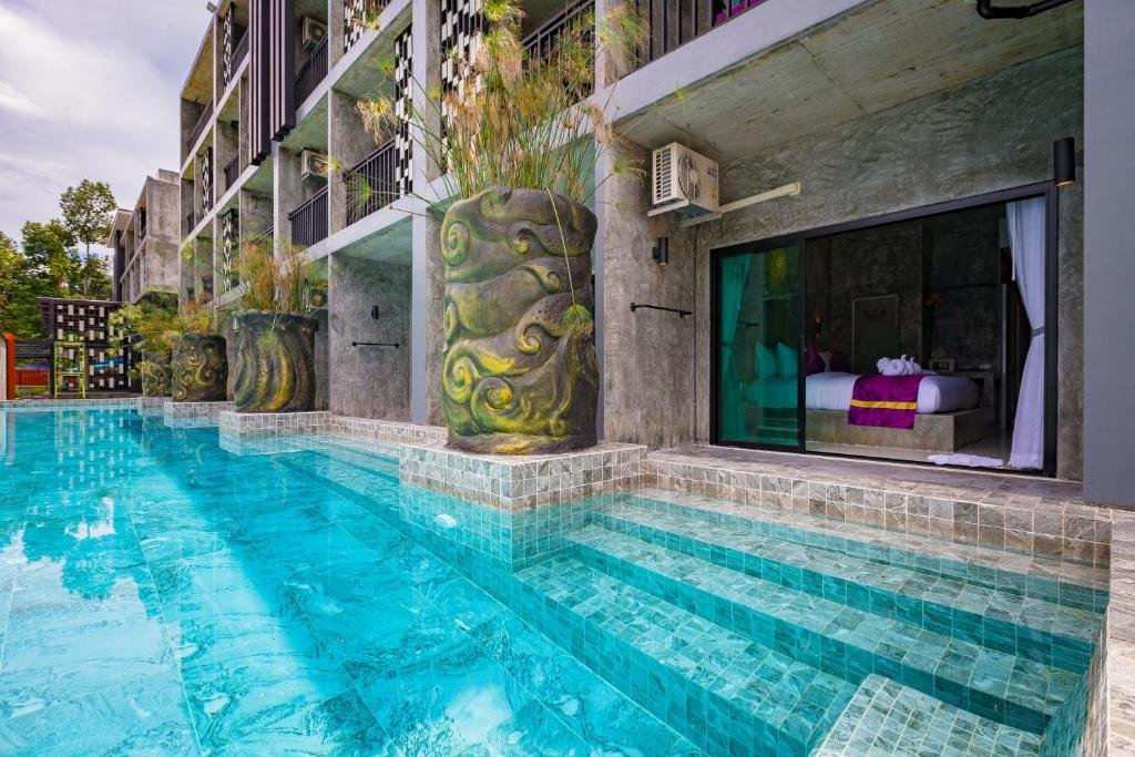 Deluxe Double or Twin Room with Sea View Pool Access