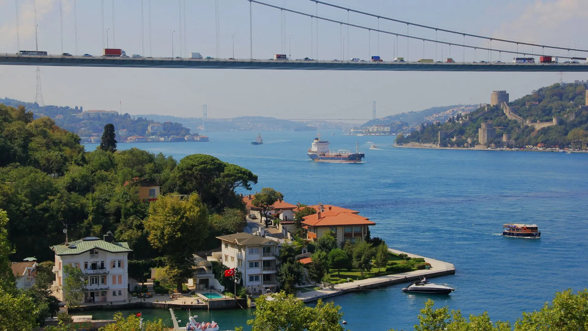 Day 6: Bosphorus & Asian Side Tour (Breakfast, Lunch Included)