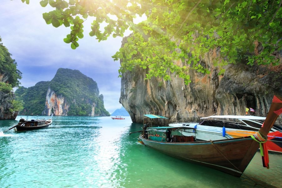 Krabi 4 Islands One Day Tour by Longtail Boat with Lunch