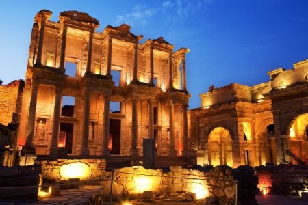world-famous ruins of Ephesus